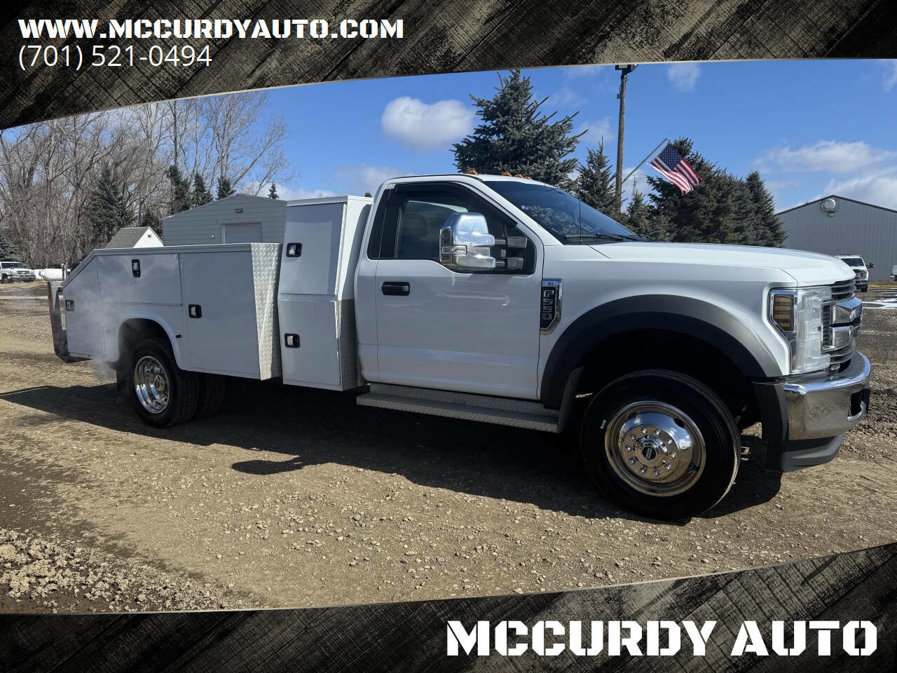 Used 2018 Ford F550 4x4 Regular Cab Super Duty image 1