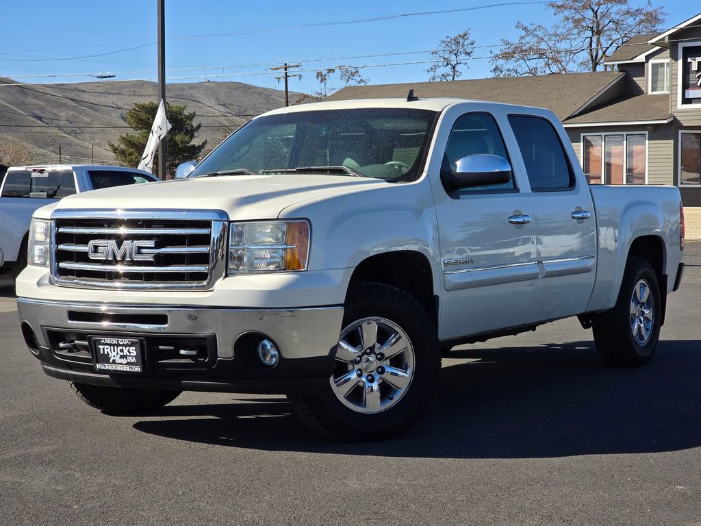 Used 2012 GMC Sierra 1500 SLT w/ SLT White Diamond Edition image 1