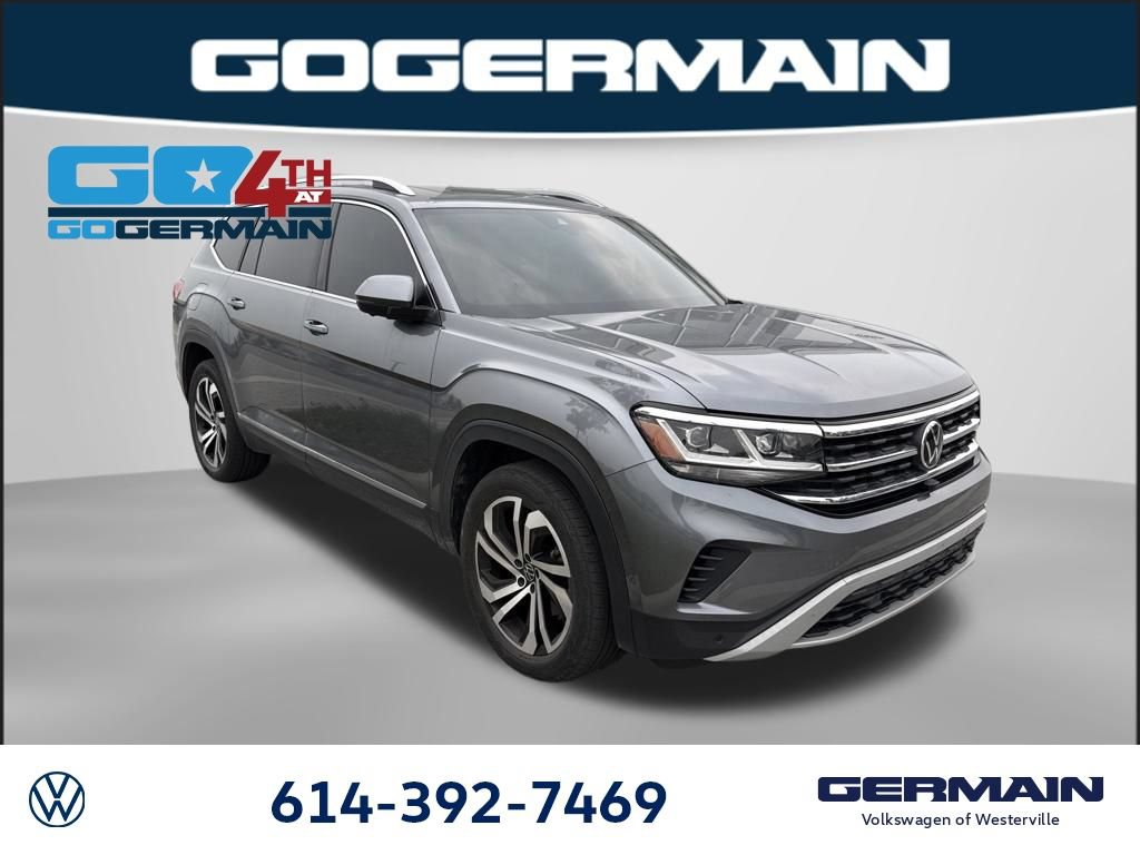 Used 2021 Volkswagen Atlas SEL Premium AWD/4WD image 1