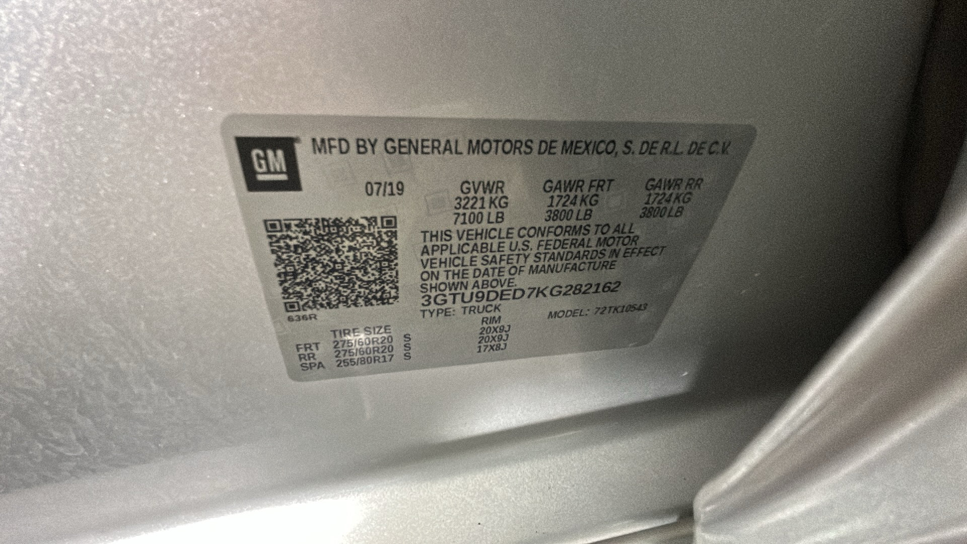 Used 2019 GMC Sierra 1500 SLT w/ SLT Premium Plus Package AWD/4WD image 12
