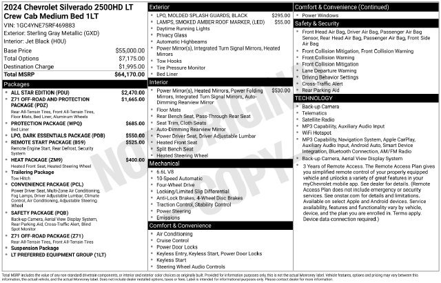 Used 2024 Chevrolet Silverado 2500 LT w/ All Star Edition AWD/4WD image 23