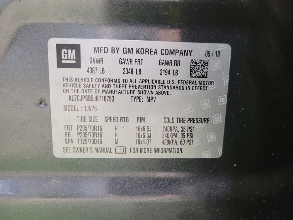 Used 2018 Chevrolet Trax LT w/ LT Convenience Package image 33