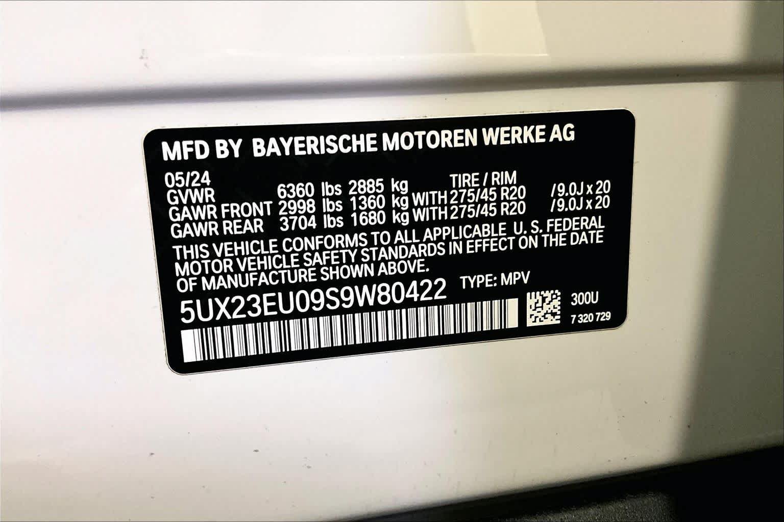 Certified 2025 BMW X5 xDrive40i w/ Parking Assistance Package AWD/4WD image 33