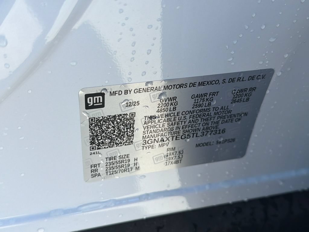 New 2026 Chevrolet Equinox RS w/ Convenience Package III AWD/4WD image 32