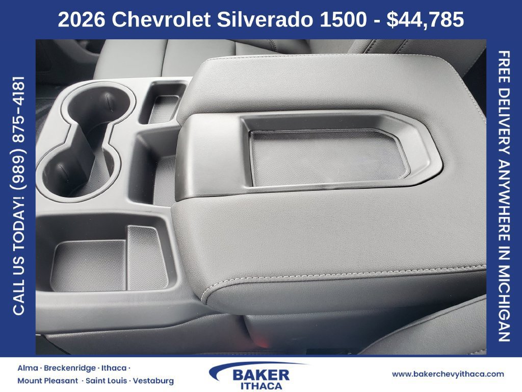 New 2026 Chevrolet Silverado 1500 W/T w/ Trailering Package AWD/4WD image 19