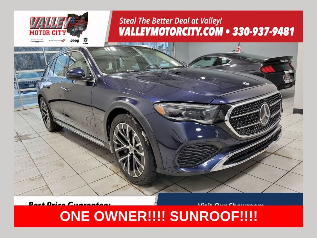 Used 2025 Mercedes-Benz E 450 4MATIC All-Terrain Wagon image 1