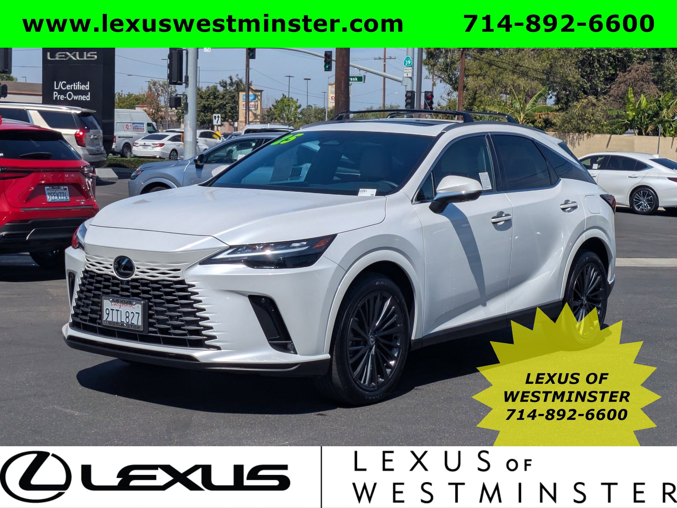 Certified 2025 Lexus RX 350h w/ Convenience Package image 1