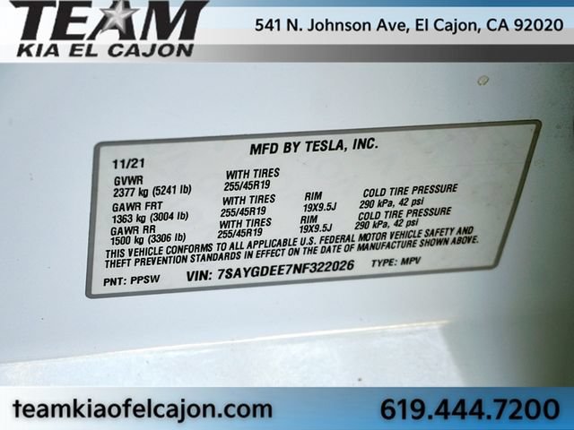 Used 2022 Tesla Model Y Long Range AWD/4WD image 41