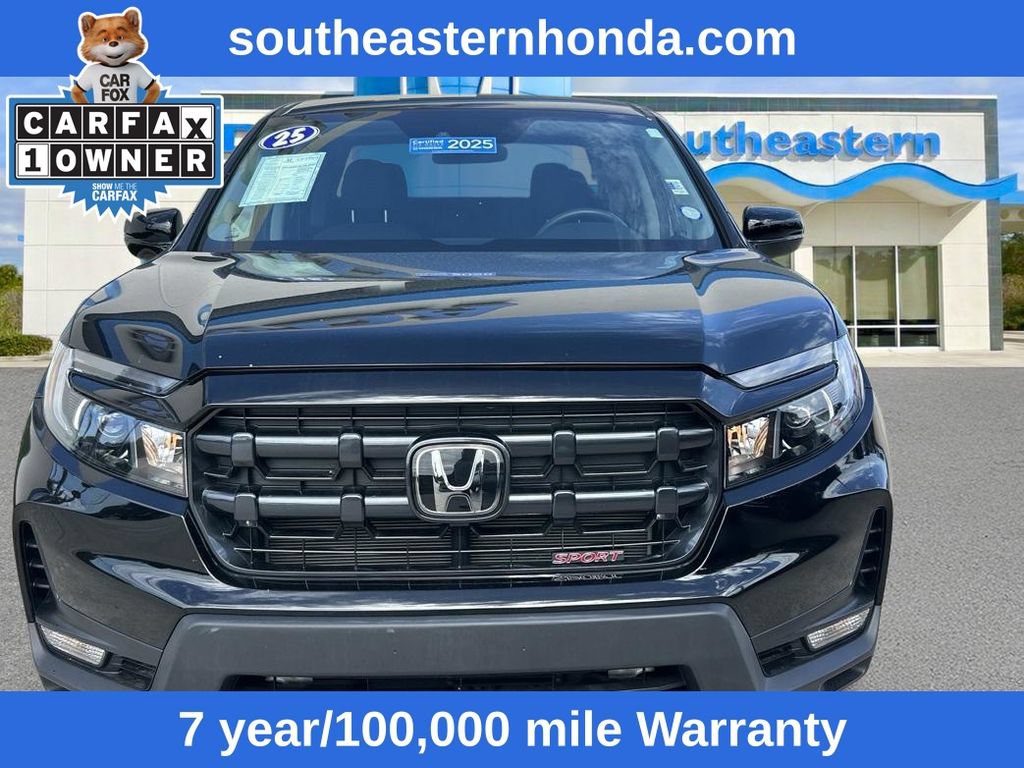 Certified 2025 Honda Ridgeline Sport image 2