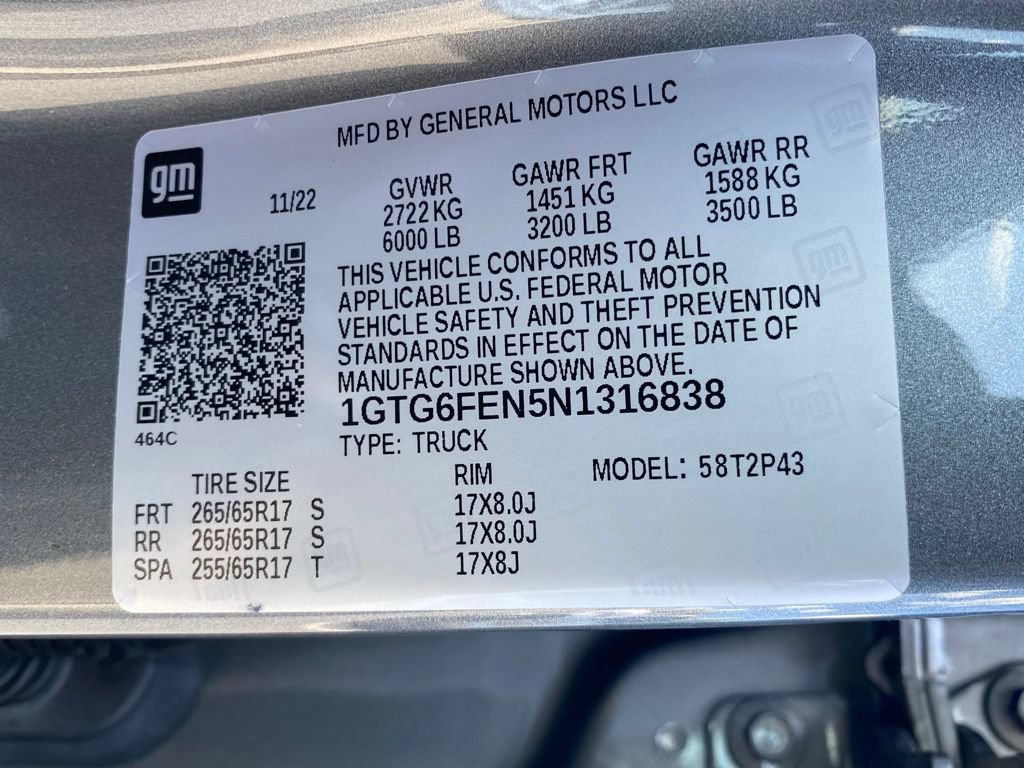 Used 2022 GMC Canyon AT4 w/ Trailering Package AWD/4WD image 21