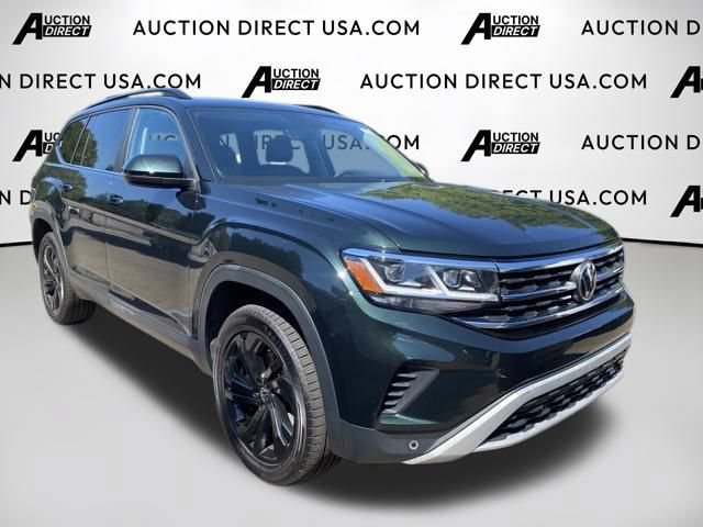 Used 2021 Volkswagen Atlas SE w/ Panoramic Sunroof Package FWD video 3