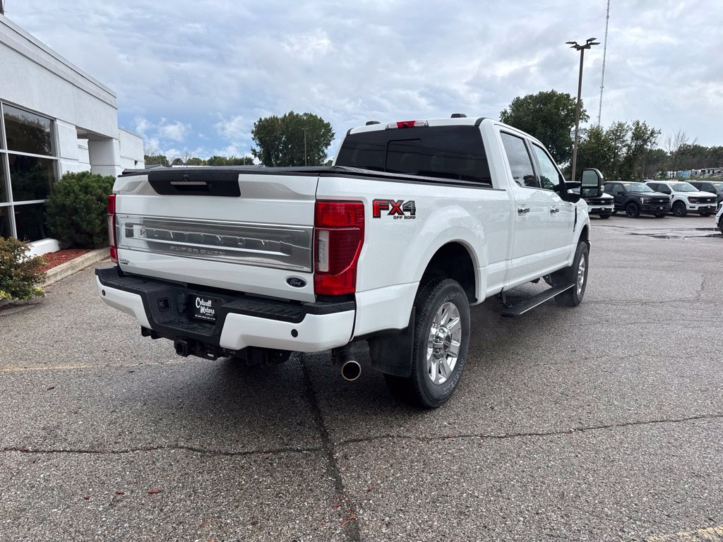 Used 2020 Ford F250 Platinum w/ FX4 Off-Road Package AWD/4WD image 3