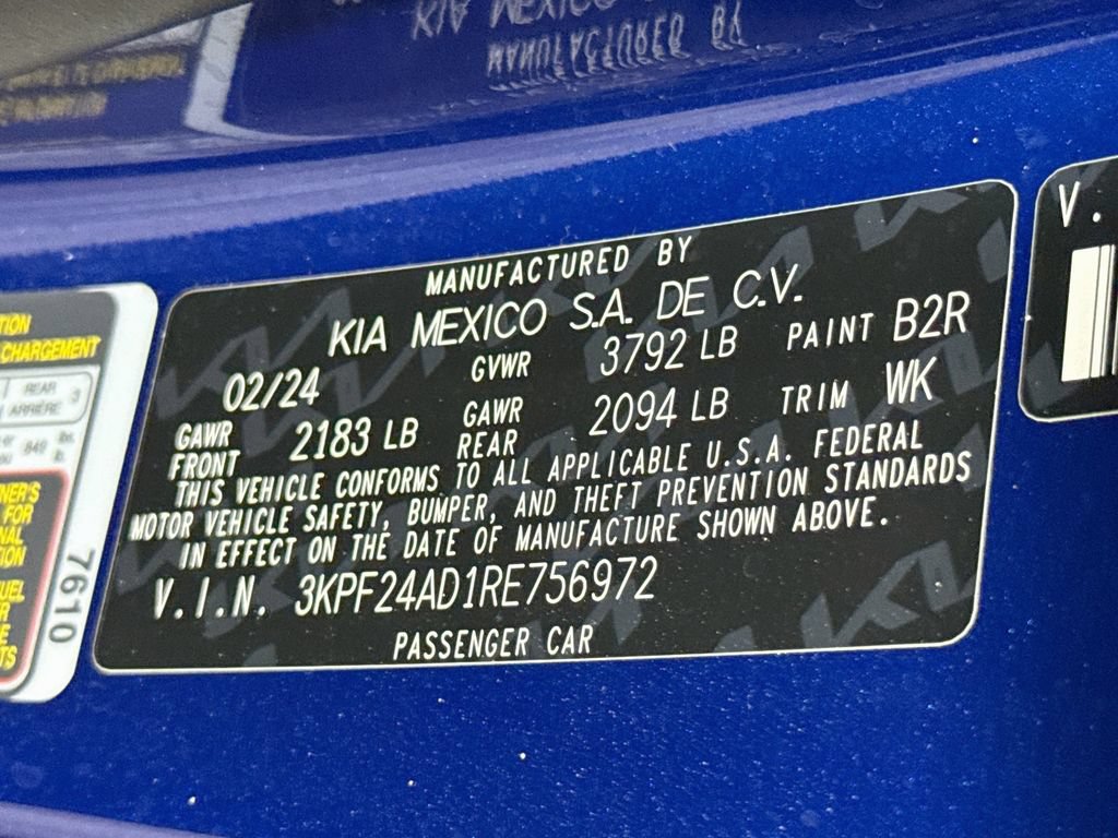 Used 2024 Kia Forte LXS FWD image 32