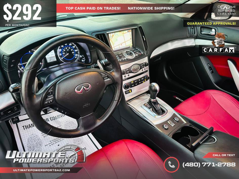 Used 2014 INFINITI Q60 IPL RWD image 29