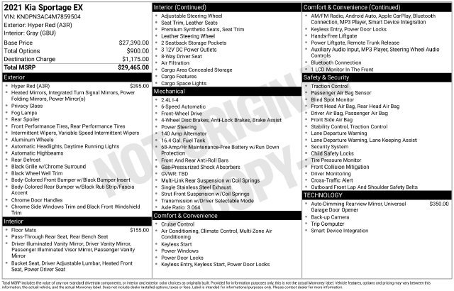 Used 2021 Kia Sportage EX FWD image 8