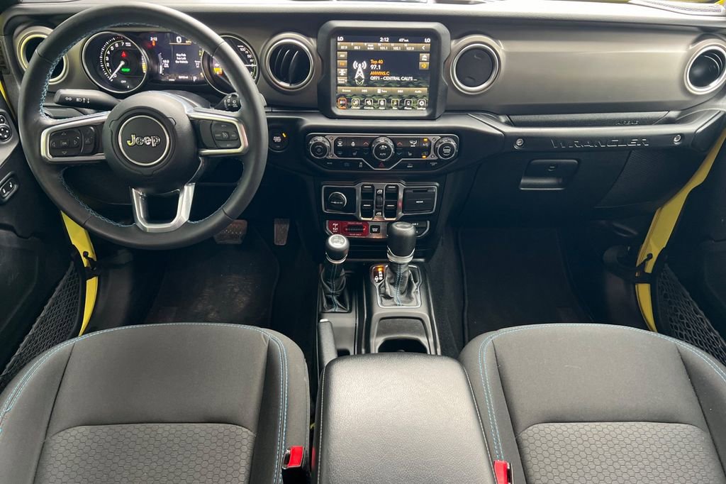 Used 2022 Jeep Wrangler Unlimited Rubicon 4xe w/ Steel Bumper Group image 13