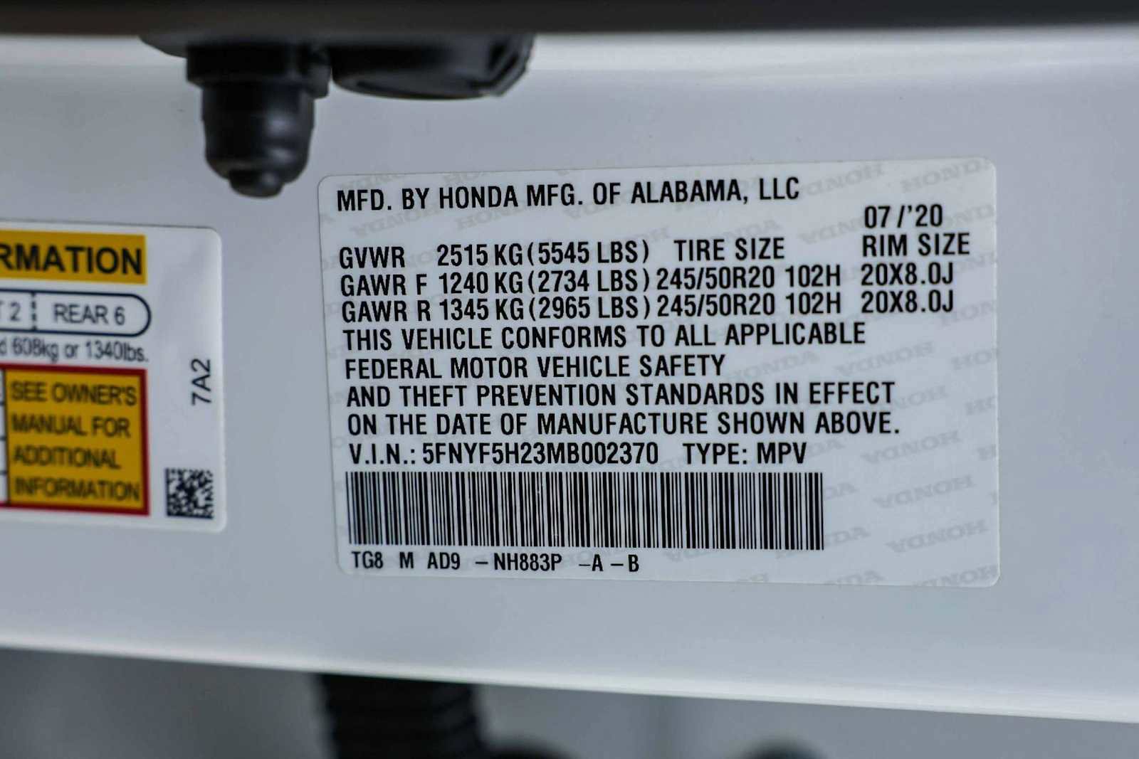 Used 2021 Honda Pilot Special Edition image 29