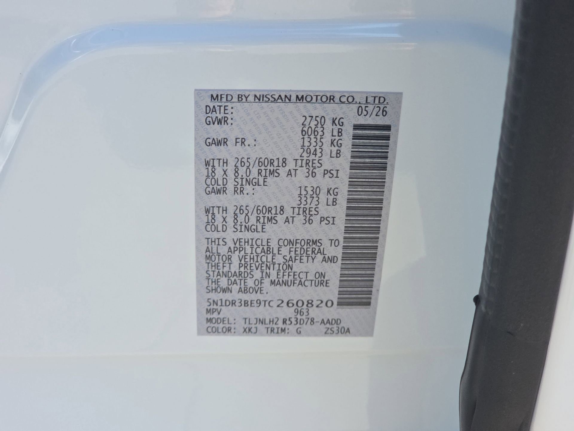New 2026 Nissan Pathfinder Rock Creek AWD/4WD image 33