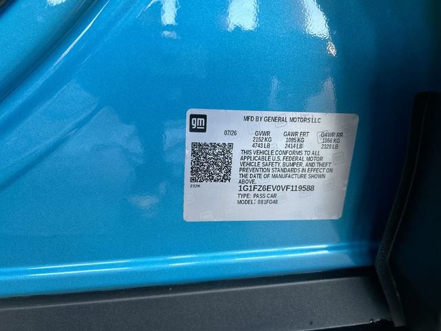 New 2027 Chevrolet Bolt RS w/ Technology Package FWD image 32
