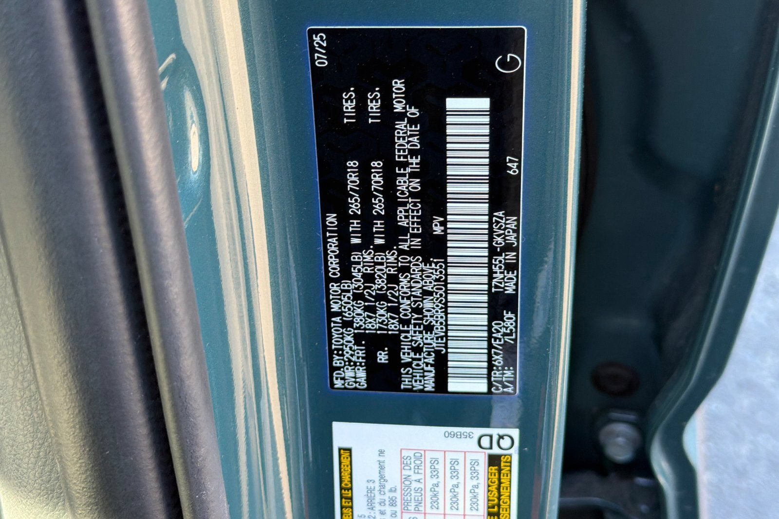 Used 2025 Toyota 4Runner TRD Off-Road Premium AWD/4WD image 28