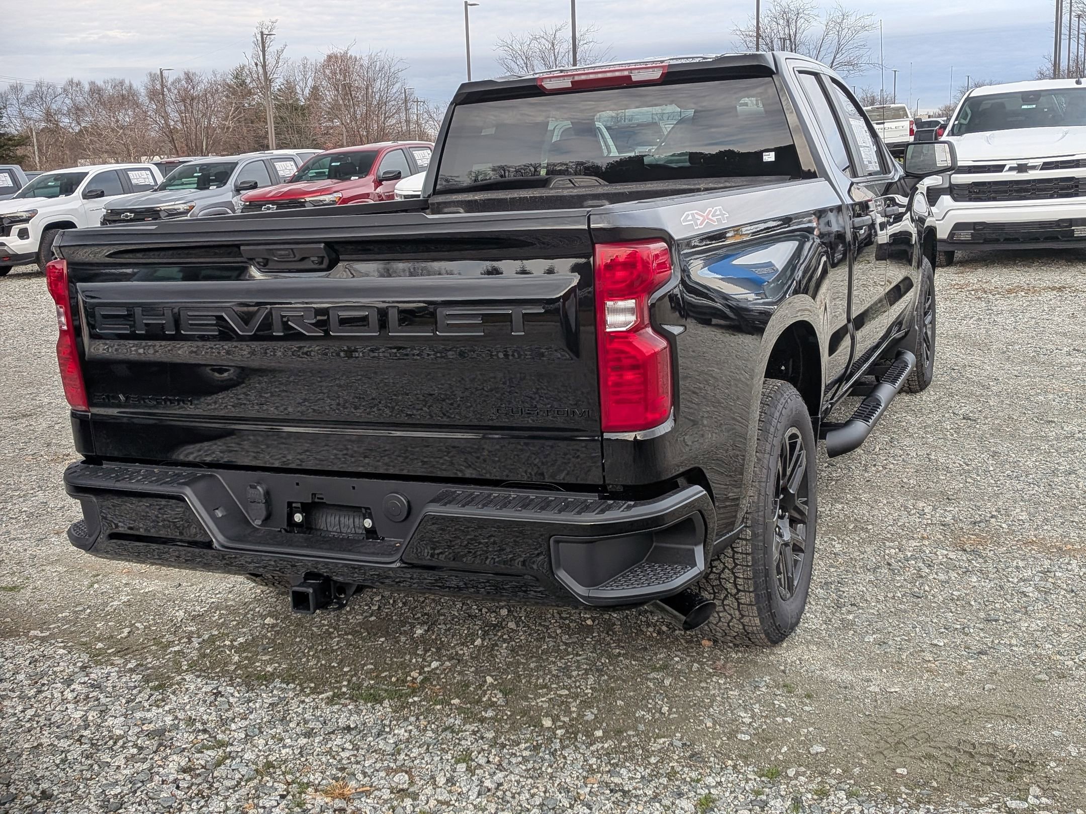 New 2026 Chevrolet Silverado 1500 Custom w/ Turbomax Blackout Package image 8
