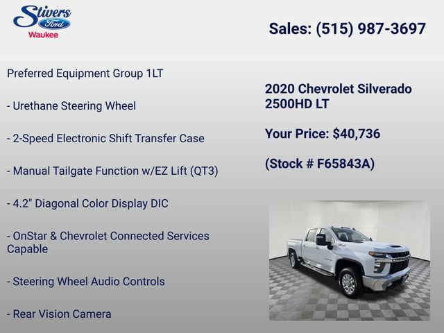 Used 2020 Chevrolet Silverado 2500 LT w/ All Star Edition AWD/4WD image 28