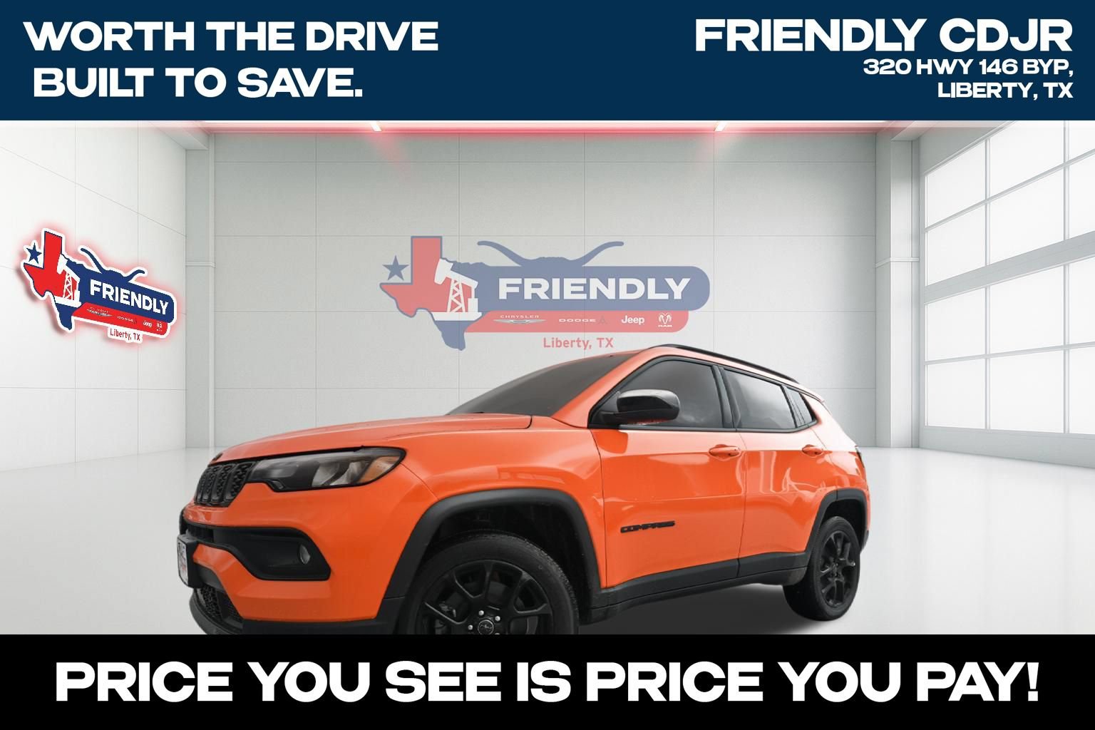 New 2026 Jeep Compass Latitude AWD/4WD image 1