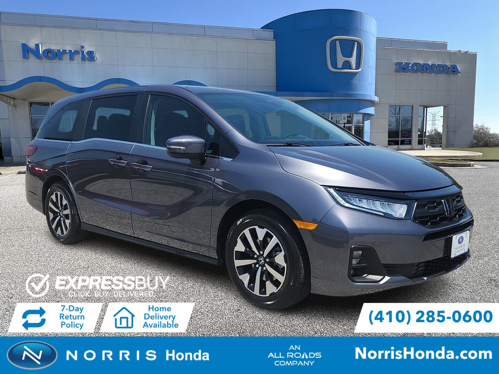 New 2026 Honda Odyssey EX-L