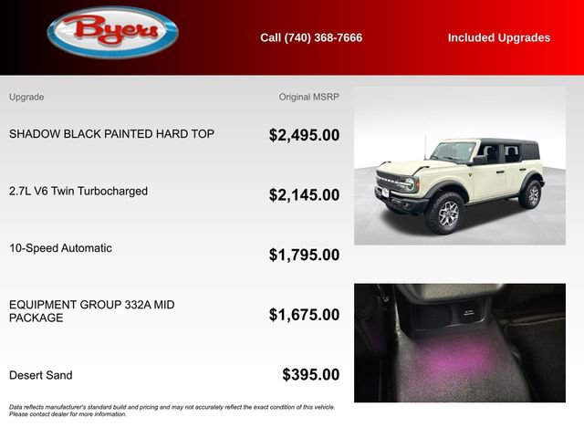 Used 2025 Ford Bronco Badlands image 5