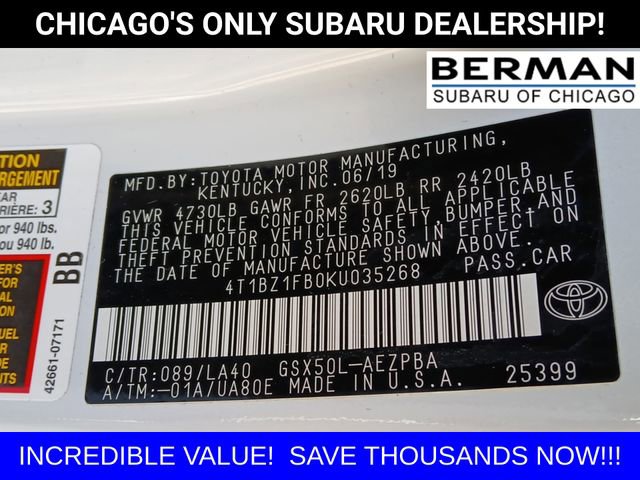 Used 2019 Toyota Avalon XLE image 22