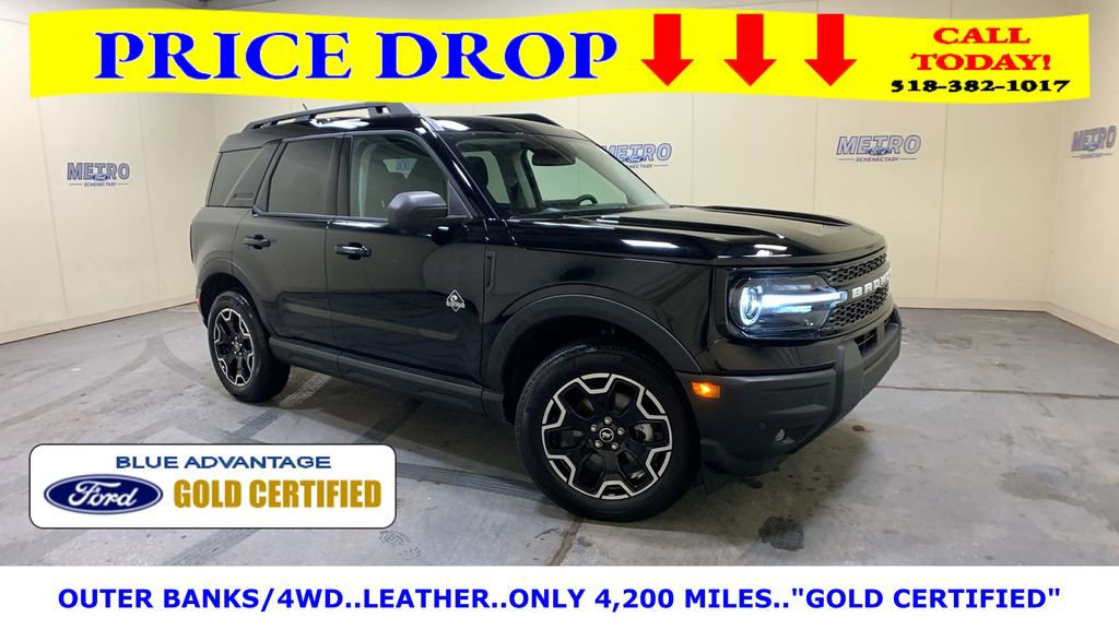 Certified 2025 Ford Bronco Sport Outer Banks w/ Outer Banks Tech Package+ video 1