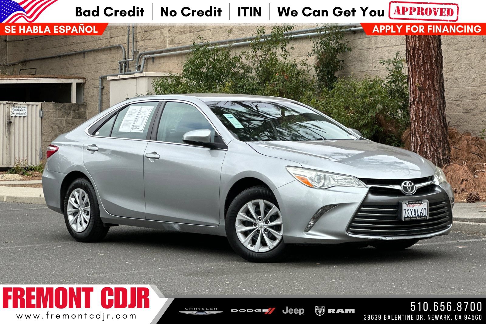 Used 2016 Toyota Camry LE FWD image 1