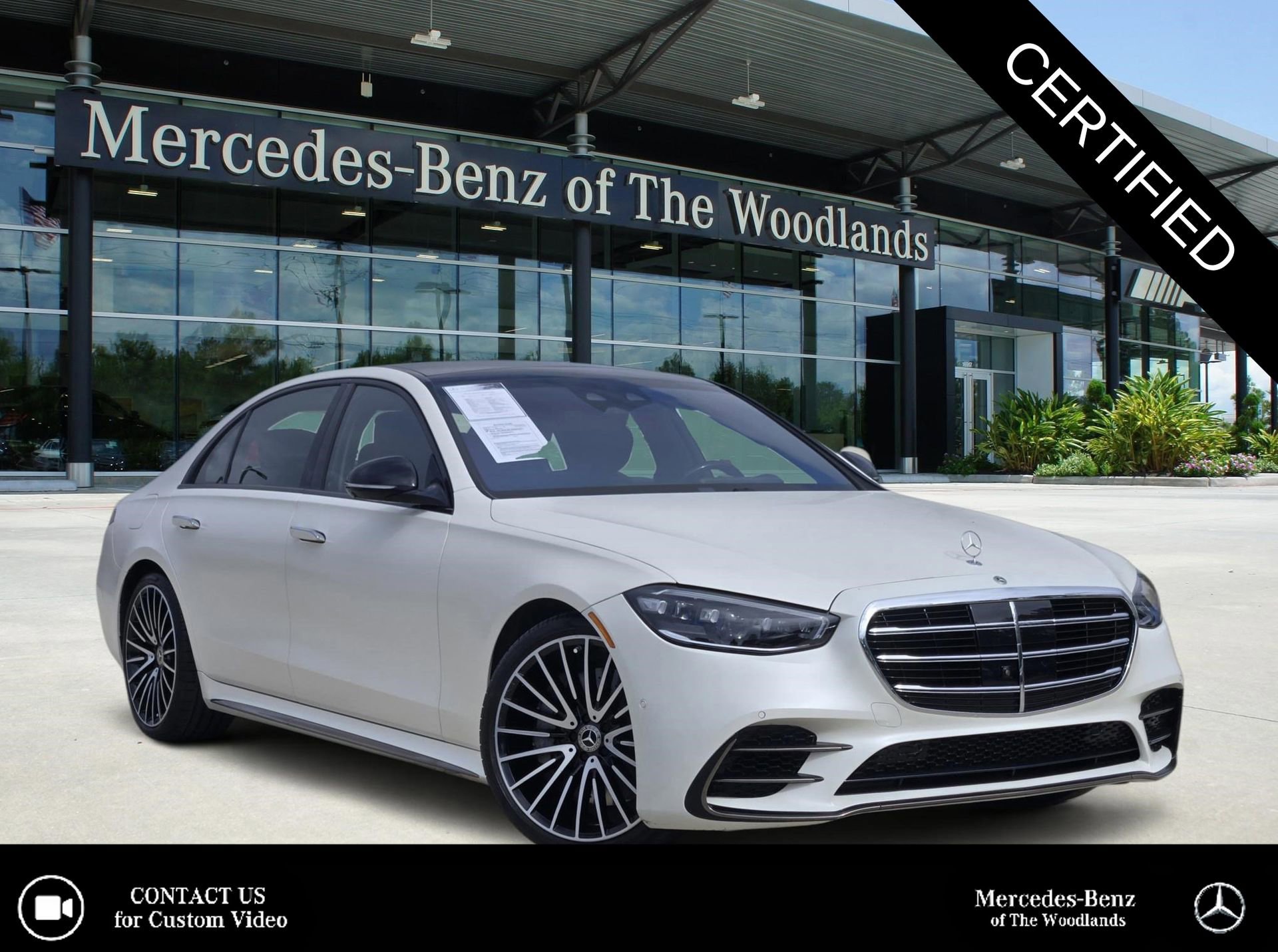 Certified 2023 Mercedes-Benz S 580 4MATIC Sedan