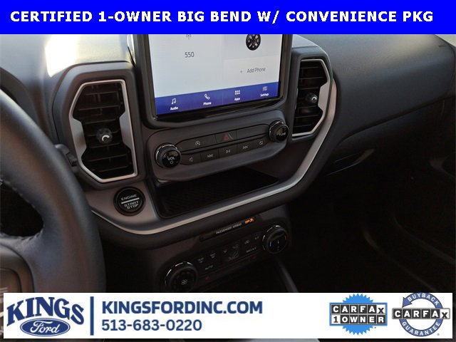 Certified 2022 Ford Bronco Sport Big Bend w/ Convenience Package image 13