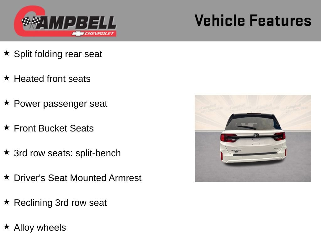 Used 2025 Honda Odyssey Elite image 16