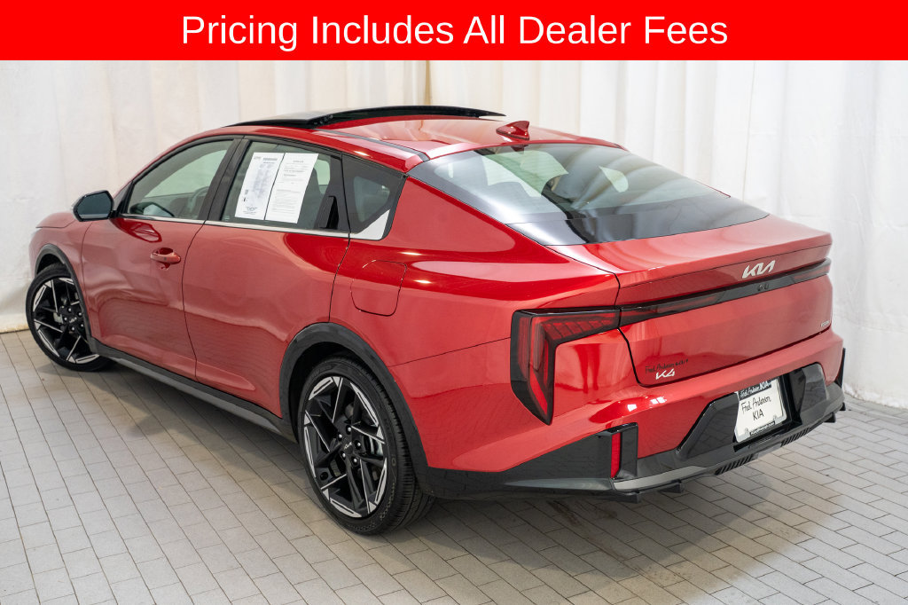 Certified 2025 Kia K4 EX w/ GT-Line Sunroof Package FWD image 3