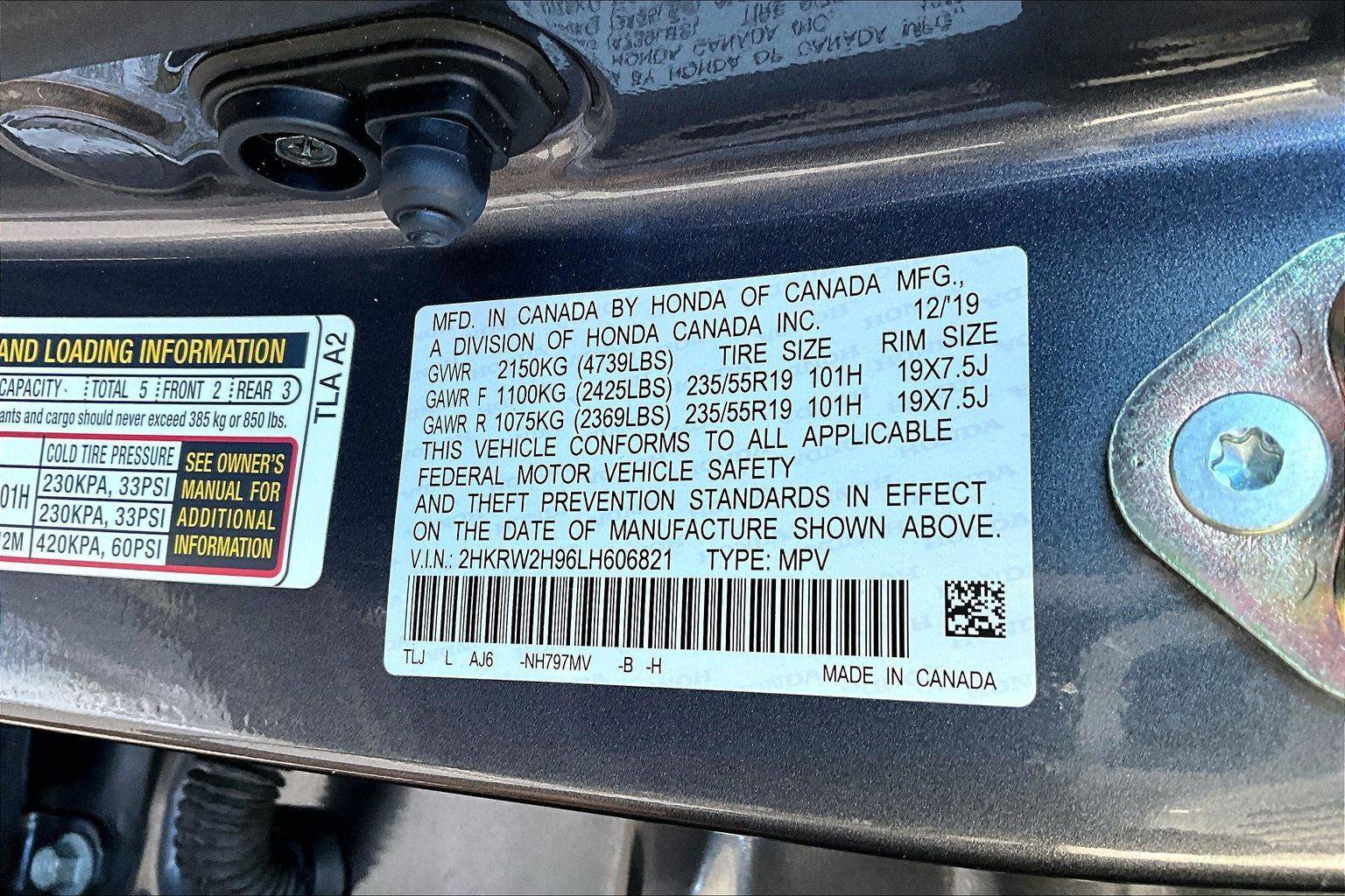 Used 2020 Honda CR-V Touring image 35