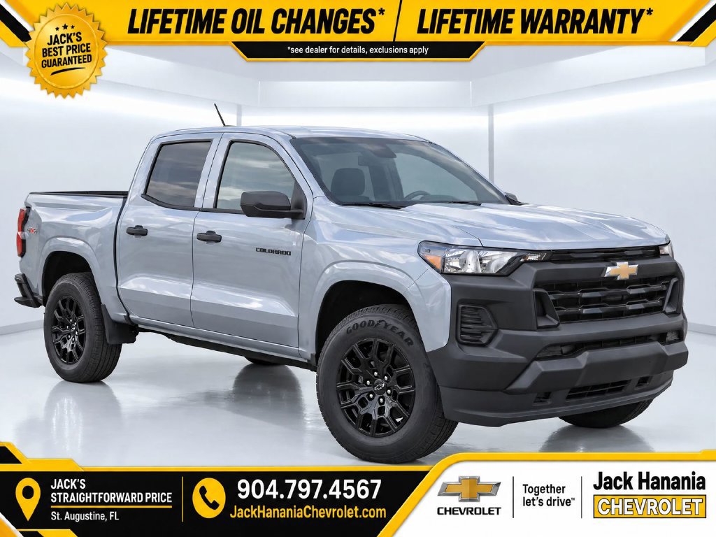 New 2026 Chevrolet Colorado W/T w/ WT Custom Package AWD/4WD image 1