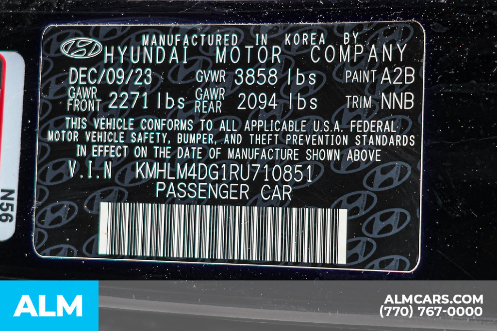 Used 2024 Hyundai Elantra SEL FWD image 55