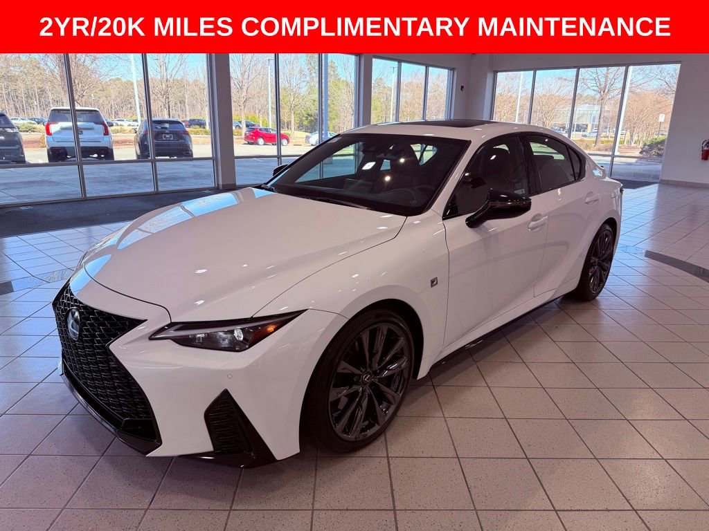 Certified 2025 Lexus IS 350 F Sport w/ Accessory Package 2 image 3