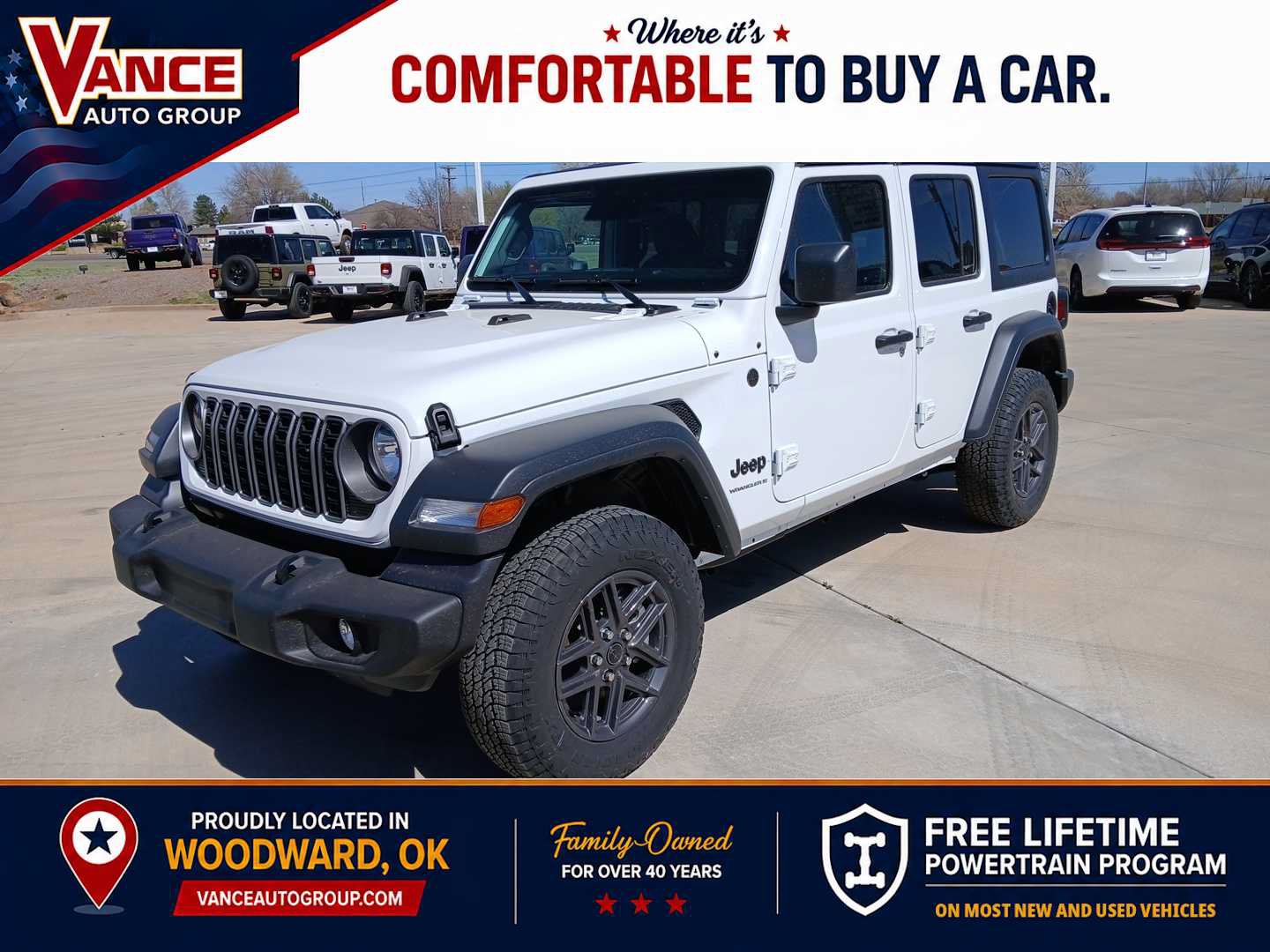 Used 2025 Jeep Wrangler Unlimited Sport AWD/4WD video 1