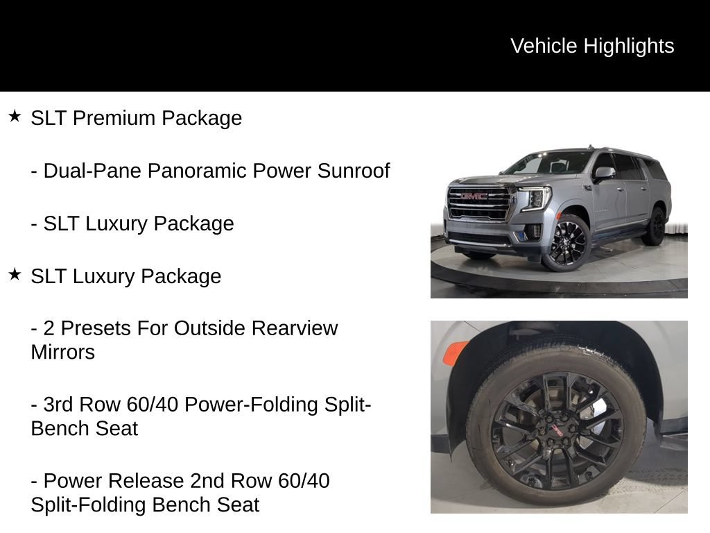 Used 2023 GMC Yukon XL SLT w/ SLT Premium Package AWD/4WD image 19