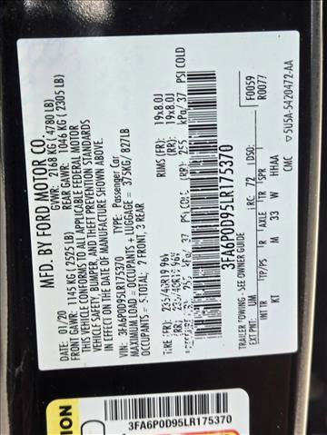 Used 2020 Ford Fusion Titanium image 25