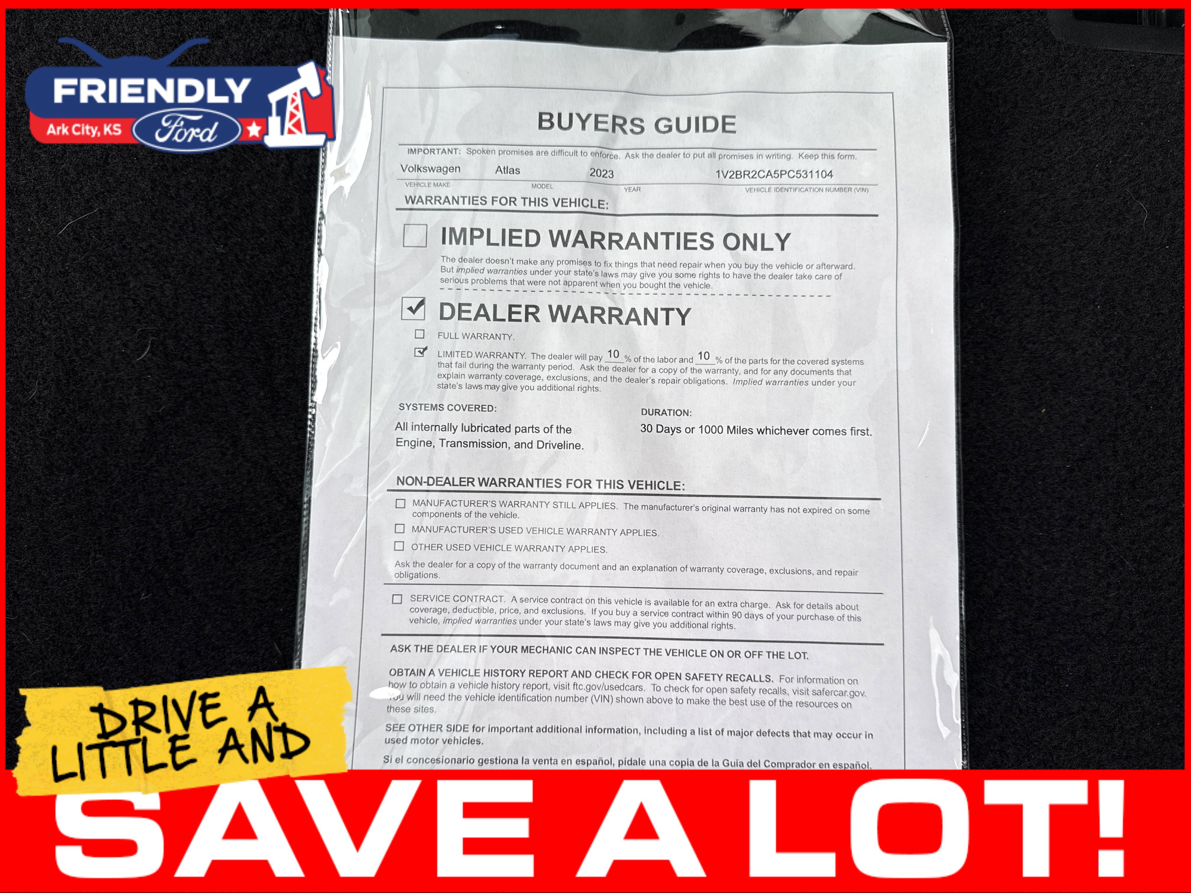 Used 2023 Volkswagen Atlas SEL AWD/4WD image 21