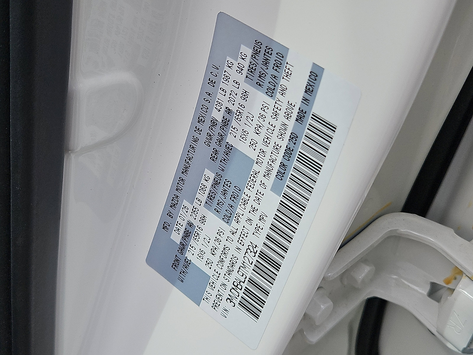 New 2026 MAZDA CX-30 AWD 2.5 S image 21