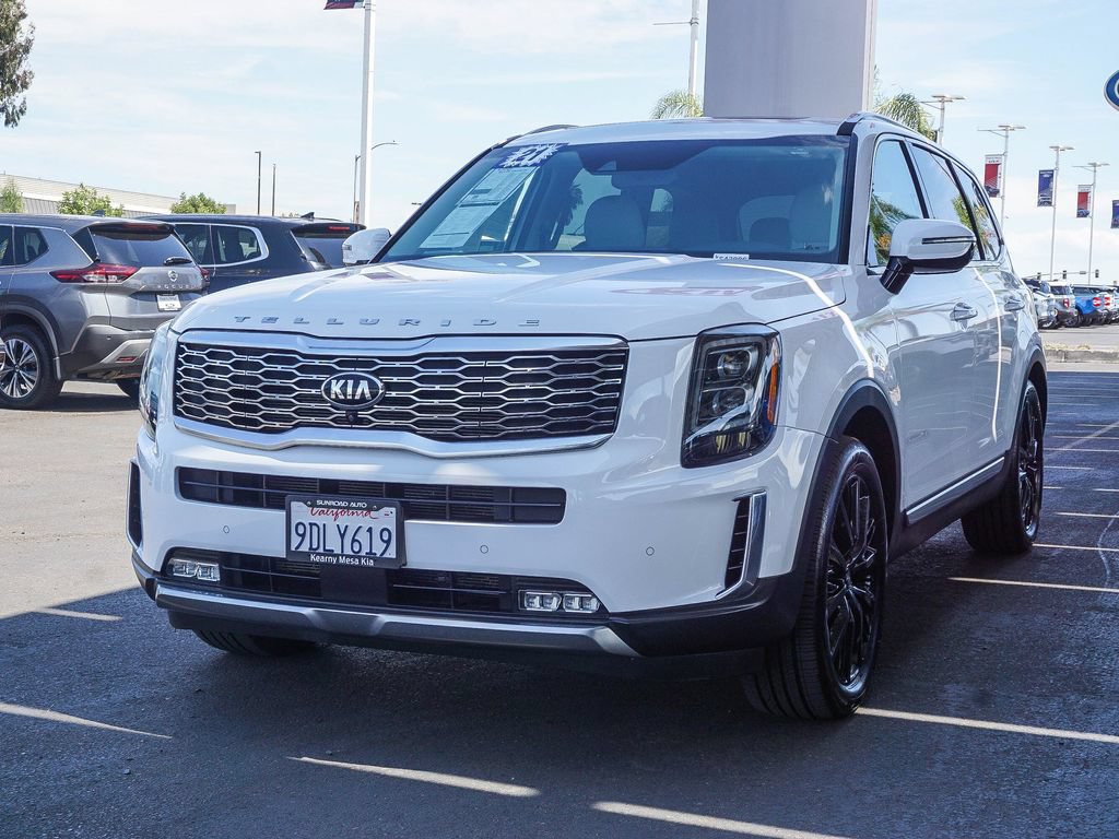 Certified 2021 Kia Telluride SX w/ Towing Package FWD image 4
