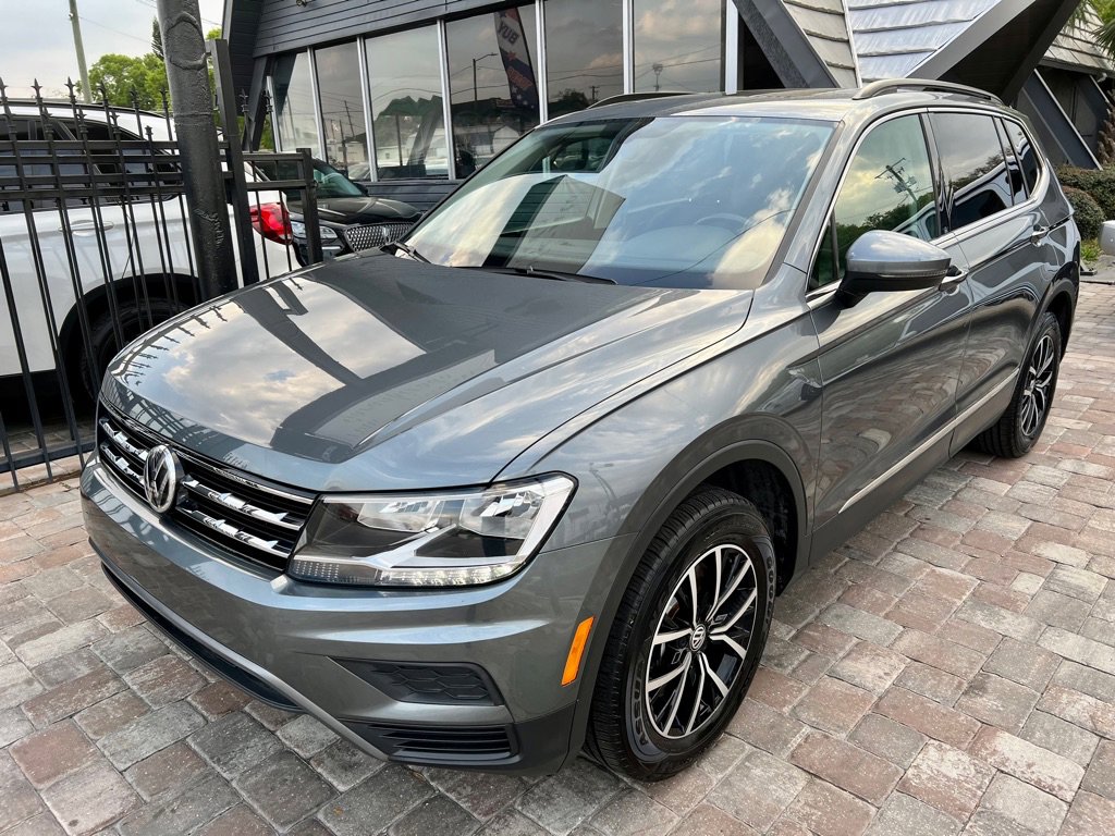 Used 2021 Volkswagen Tiguan SE w/ Panoramic Sunroof Package FWD image 50
