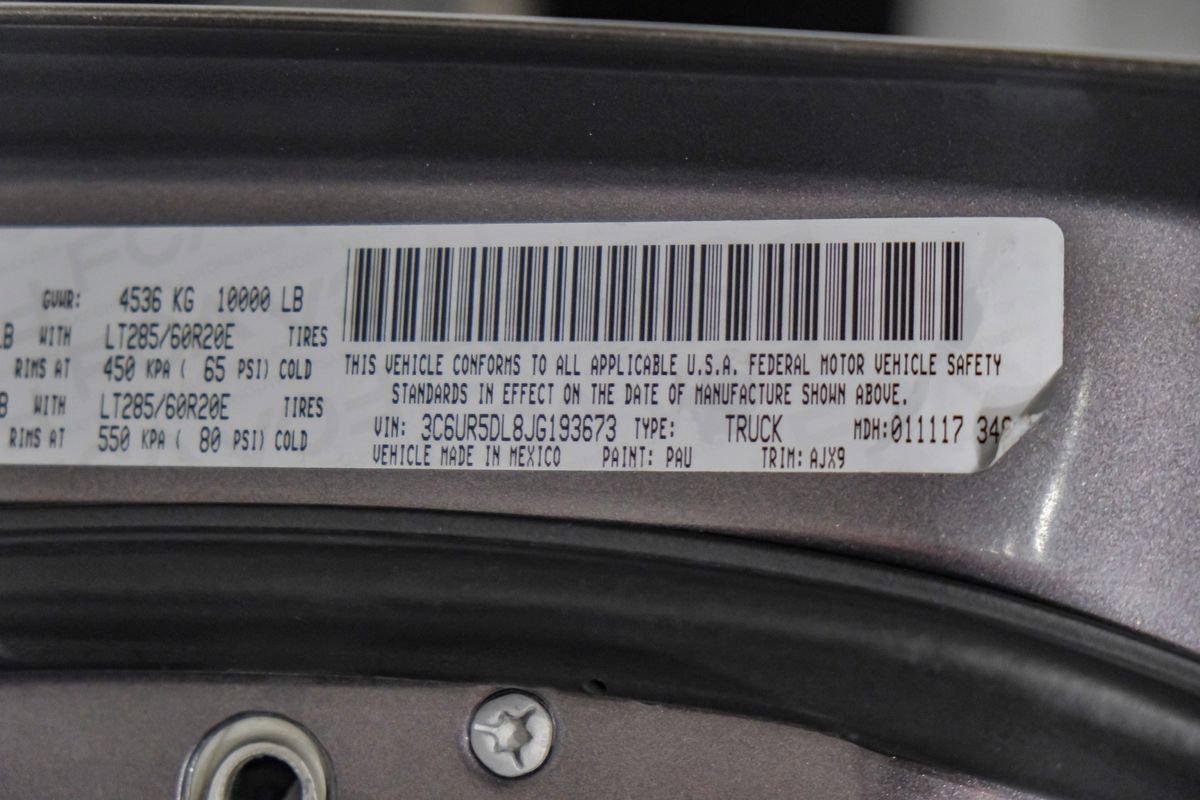 Used 2018 RAM 2500 Big Horn w/ Sport Appearance Group image 65