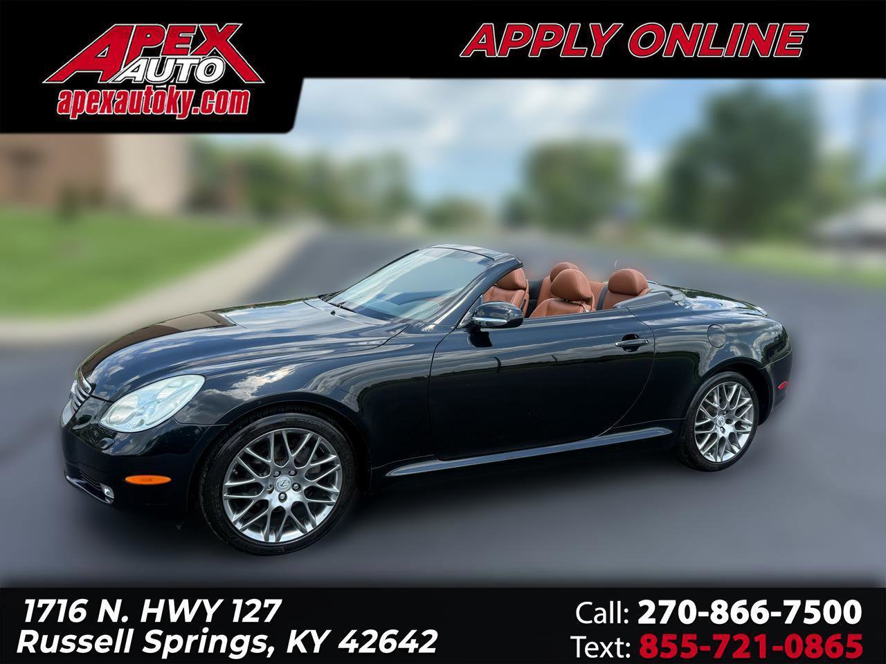 Used 2002 Lexus SC 430 Convertible