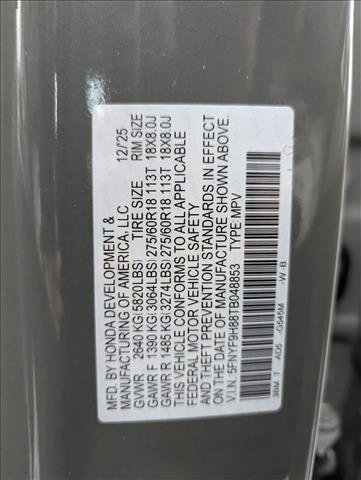 New 2026 Honda Passport TrailSport Elite image 17